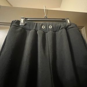 boohooman flared sweats